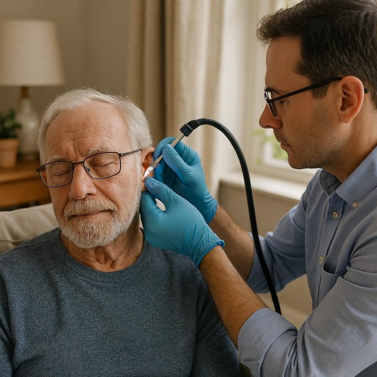 Home visit Ear wax removal